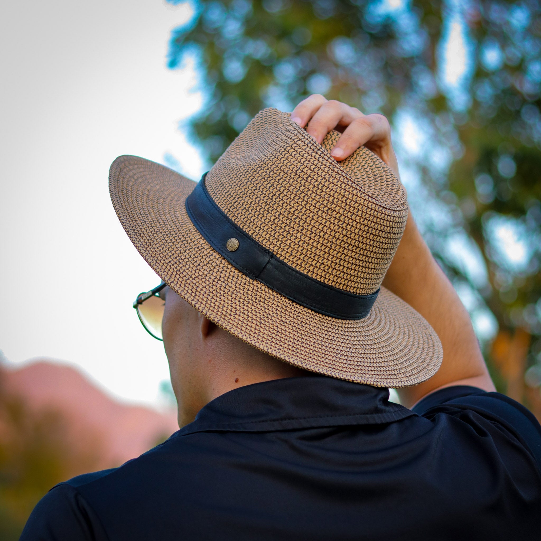 Isola Sun Hat Tan / Black