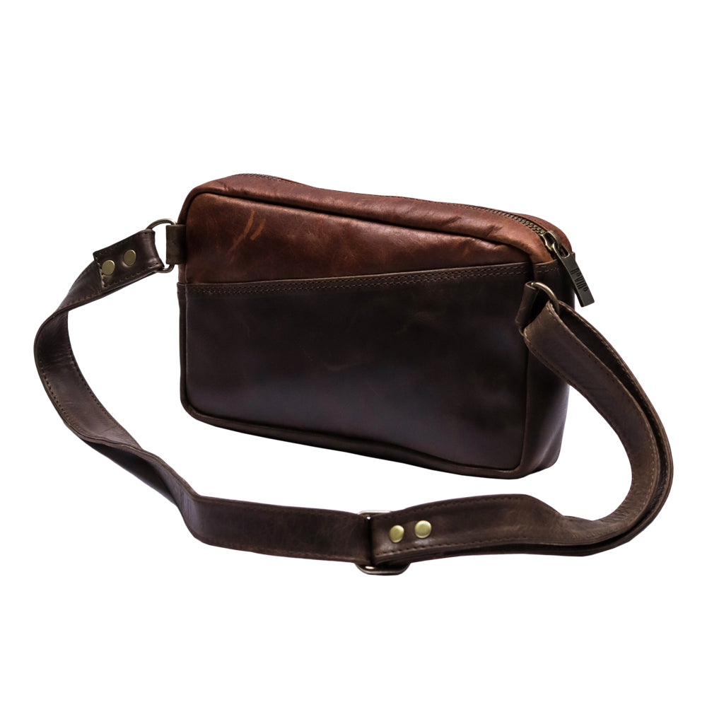 Genova Chest Bag Brown & Tobacco