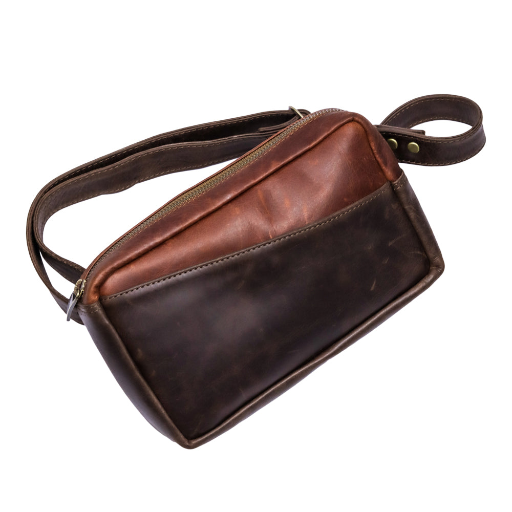 Genova Chest Bag Brown & Tobacco